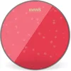 Image de Evans Hydraulic Peau de batterie rouge, 12 pouces