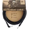 Image de Câble de guitare D'Addario - Série Classic - Câble d'instrument - 6.096 Mètres - Angle Droit - 1-Pack
