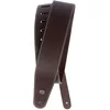 Image de Planet Waves Deluxe Ribeteada Sangle de guitare basse Marron