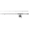 Image de Mitchell Tanager G2 Spin Combo, zoetwater hengel reel snoekbaars snoekbaars, sterk lichtgewicht veelzijdig, zwart, 2,40 m matige hengel, 3000 maat reel