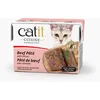 Image de Catit Cuisine - Nourriture humide de qualité supérieure pour chats - Pâté au boeuf et carottes, aliment complet, 95 g, sans céréales, haute teneur en viande