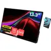 Image de Verbatim Touchscreen monitor Energielabel: A (A - G) 33.8 cm (13.3 inch) 16:10 6 ms