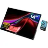 Image de Verbatim 32088 Touchscreen monitor Energielabel: A (A - G) 35.6 cm (14 inch) 1920 x 1080 Pixel 16:9 6 ms Hoofdtelefoonaansluiting