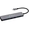 Image de Verbatim Essentials 32158 USB-hub HDMI USB 3.2 Gen1 5 GBit/s USB-C PD laadaansluiting, Met Pass-Through stroomaansluiting Grijs