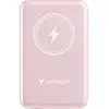 Image de Verbatim Charge n Go Magnetic Wireless Powerbank 10000 mAh Fast Charge, Quick Charge 3.0, USB PD 3.0, Adaptive Fast Charge LiPo USB-C Pink