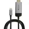 Image de Verbatim USB-C Adapterkabel [1x USB-C stekker - 1x HDMI-stekker] 49144 1.50 m 4K UHD