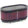 Image de K&N Filtre à Air Universel Ovale 60mm raccordement double, 187mm x 92mm, 76mm hauteur (RU-2970)