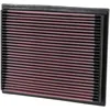 Image de K&N Filtre à air de remplacement compatible avec Opel Senator B 1987-1991 / BMW 530, 540, 730, 740 1992-2001 / BMW 840 1993-1999 / VW Santana 2.3 1997 (33-2675)
