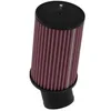 Image de K&N E-2427 Filtre à air de rechange pour voiture lavable et réutilisable
