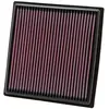 Image de K&N Filtre à air de remplacement compatible avec Lexus RX450H 3.5 2010-2015 / Toyota Highlander Hybrid 3.5 2011-2016 (33-2455)