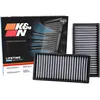 Image de K&N Filtre à Air d'Habitacle (2 pièces) compatible avec Honda, Acura (VF2022)