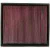 Image de K&N Filtre à air de remplacement compatible avec Ford Tourneo, Transit 2.2D 2011- (33-3026)