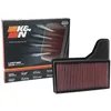 Image de K&N 33-5029 Filtre à Air du Moteur: Haute Performance, Premium, Lavable, Filtre de Remplacement, Plus de Pouvoir, 2015-2019 Mustang