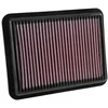 Image de K&N Filtre à air de remplacement compatible avec Mazda 2 1.5D 2015 / Mazda 3 1.5 2013-, 1.5D 2015- / CX-3 1.5D 2015- / Toyota Yaris iA 1.5 2017- (33-5038)