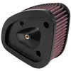 Image de K&N Filtre à air de remplacement compatible avec Harley Davidson FLHR Road King/Road Glide 1753cc 2017- (HD-1717)