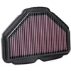 Image de K&N Filtre à air de remplacement compatible avec Honda Goldwing GL1800 2018- (HA-1818)