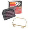 Image de K&N Filtre à air de remplacement compatible avec Honda CB125R/CB250/CB300R 2018- (HA-2819)