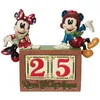 Image de Enesco Disney Traditions Mickey & Minnie Countdown Bloc Figurine