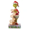 Image de The Grinch by Jim Shore Grinch Holding Naughty/Nice List Figurine
