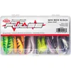 Image de Berkley Pulse Shad Mixbox Boîte de Leurres Souples plusieurs Couleurs pour la Pêche des Carnassiers en Eau Douce, Brochet, Perche