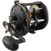 Image de PENN Squall II Level Wind Fishing Reel, moulinets conventionnels, eau salée, pêche au large, unisexe, or noir, 50, frein en étoile
