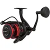 Image de PENN Fierce IV - Moulinet de pêche - Moulinet de pêche - Pêche côtière polyvalente - Pour bateau, kayak, rivage, jigging, surf et utilisation polyvalente - Unisexe - Noir/rouge - 6000