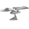 Image de Metal Earth - 5061280 - Maquette 3D - Star Trek - USS Enterprise Ncc-1701-12,7 x 6 x 6 cm - 2 pièces