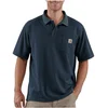 Image de Carhartt Contractor s Work Pocket Polo Chemise Homme, Navy, S