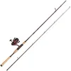 Image de Abu Garcia Tormentor2 Travel Spinning Combo, zoetwater hengel reel snoekbaars snoekbaars, sterk lichtgewicht veelzijdig, rood, 2.13m matig snelle hengel, 1000 maat reel