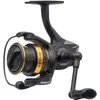 Image de Abu Garcia Superior Spinning Reel, Zoetwater visser Snoekbaars Snoekbaars, Aluminium Spoel, Robuust Ambidexter 3000 Ondiep Haspel Maat 6.2:1 Versnelling Zwart Goud