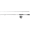 Image de Abu Garcia Max X Spinning Combo met Lijn, Zoetwater Hengel Reel Snoekbaars Baars, Sterk Lichtgewicht Veelzijdig, Zwart Grijs, 2.44m Matig Snelle Hengel, 2500 Maat Reel