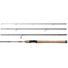 Image de Abu Garcia Diplomat V2 reishengel - Compacte 4-delige carbon reishengel voor meerdere soorten, premium kurken handvat, ideaal voor zoet- en zoutwatervissen 3,04m 12-32G