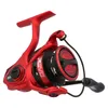 Image de Abu Garcia Spinning Reel, Revo Rocket Spinning Reels, Roofvisserij, Zoetwatervisser, Baars, Snoek, Snoekbaars, Zwart/Rood, 7.6:1 Versnelling, Robuust & Lichtgewicht, 10+1 Lager Telling, 30