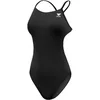 Image de TYR Women's Standard Durafast Elite Cutoutfit Swimsuit, Black, 38