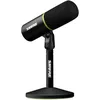 Image de Shure MV6 USB Gamingmicrofoon, USB-C, Dynamische Microfoon, Auto Level Mode, Digitale Popperstopper, voor PC-Gamers & Streamers MV6 Microfoon, Bureaustatief met Ronde Voet, 1m USB-C Kabel
