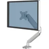 Image de Fellowes Bras porte écrans Platinum Simple pour 1 moniteur jusqu'à 32", hauteur ajustable, norme VESA, 2 ports USB, Argent, 8056401