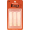 Image de Rico Anches Rico pour clarinette basse, force 2.0, pack de 3
