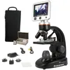 Image de Celestron 44341 Microscope numérique professionnel II LCD 5MP, grossissement 4x-1600x, noir/argenté