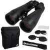 Image de Celestron 72035 Jumelles d'astronomie SkyMaster Pro ED 20x80, verres ED, grande ouverture pour observation longue distance, revêtement XLT entièrement multicouche, adaptateur pour trépied et sacoche