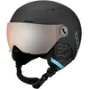 Image de bollé - QUIZ VISOR Black Blue Matte S 52-55cm - Orange Gun Cat 2, Casque de ski, Medium, Mixte Enfant
