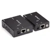 Image de StarTech.com ST121HDBTE - Kit d'extension de signal vidéo et audio HDMI par câble Ethernet UTP Cat5, Cat6, 70 m, noir
