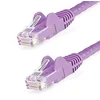 Image de StarTech.com Câble réseau Cat6 Gigabit UTP sans crochet de 2m - Cordon Ethernet RJ45 anti-accroc - M/M - Violet (N6PATC2MPL)