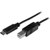 Image de StarTech.com 1M USB 2.0 USB-C TO USB-B CBL USB-C to USB-B Cable - M/M -, USB2CB1M