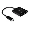 Image de StarTech.com Câble Adaptateur USB-C vers DisplayPort 1.4 1m - Câble Vidéo Convertisseur 8K/5K/4K USB Type-C vers DP 1.4 Alt Mode - HBR3/HDR/DSC - Câble Moniteur DP 60Hz - Thunderbolt 3 (CDP2DP141MB)