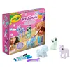 Image de Crayola - Washimals Pets, Kit Recharge avec 3 Bébés Animaux aux couleurs pastel, 3 Feutres Lavables et brosse, Jeux et Cadeau pour Enfants, à partir de 3 Ans, 74-7511