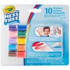 Image de Crayola - Color Wonder, kit 10 feutres Sans tache à encre transparente, couleurs classiques, pointe maxi, à partir de 3 ans