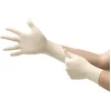 Image de Ansell TouchNTuff 69-318 Gants Jetables en Latex, Fins et Non Poudrés, Doigts Renforcés et Adhérisés, Protection Multiusage, Alimentaire, Chimique et Mécanique, Blanc, Taille XL (100 Gants)