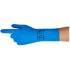 Image de Ansell Virtex 79-700 Gants en nitrile, protection contre les produits chimiques et les liquides, Bleu, Taille 10 (Sachet de 1 paire)