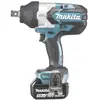 Image de Makita DTW1001RTJ DTW1001RTJ Accu-slagmoersleutel 1050 Nm 18 V Aantal meegeleverde accus: 2 5 Ah Li-ion Incl. 2 accus, Incl. lader, Incl. koffer