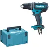 Image de Makita DHP482ZJ drill Perceuse électrique sans clé Noir, Bleu 1900 tr/min, 1,3 cm, 3,8 cm, 62 Nm, 36 Nm, 9000 ppm